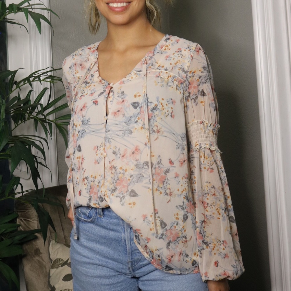 Floral blouse